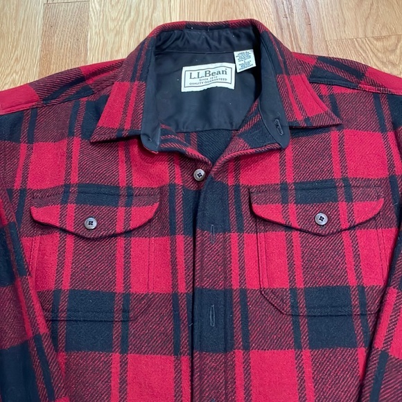 Vintage LL Bean men’s wool over shirt/jacket. Yellowstone vibes - Picture 4 of 7